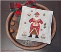 Pattern, Patchwork Santa by Samplers and Primitives