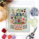 Pattern, Love Grows Here by Tiny Modernist