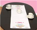 Stamped Stitchable, Basket Of Daisies Table Runner by Jack Dempsey