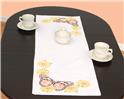 Stamped Stitchable, Butterflies Table Runner by Jack Dempsey
