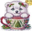Christmas Animals Cups - Bear