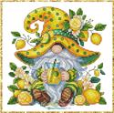 Pattern, Lemon Gnome 2024 by Les Petites Croix De Lucie