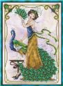 Pattern, Peacock Lady by Joan Elliott Design