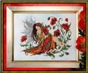Pattern, Poppy Fairy by Joan Elliott Design