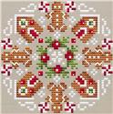 Pattern, Gingerbread Mandala by Shannon Christine Designs