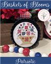 Pattern, Baskets of Blooms - Patriotic by Anabella's Inc