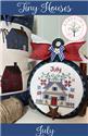 Pattern, Tiny Houses - July by Anabella's Inc