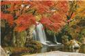 Pattern, Autumn Waterfall - Large by Artecy Cross Stitch