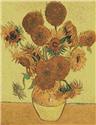 Pattern, Fourteen Sunflowers 2 by Artecy Cross Stitch