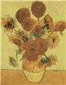 Pattern, Fourteen Sunflowers 2 - Large by Artecy Cross Stitch