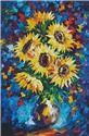 Pattern, Night Sunflowers by Artecy Cross Stitch