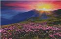 Pattern, Rhododendron Mountain Sunset (Large) by Artecy Cross Stitch