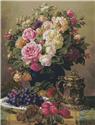 Still Life with a Vase of Flowers - Large
