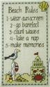 Pattern, Beach Rules by The Sweetheart Tree