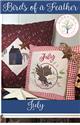 Pattern, Birds of a Feather - July by Anabella's Inc