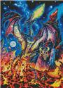 Pattern, Lava Dragon by Artecy Cross Stitch