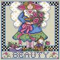 Pattern, A Year of Angels July: Beauty by Joan Elliott Design
