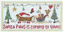 Pattern, Santa Paws by Imaginating