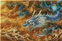 Pattern, Blue Dragon of the East (Large) by Artecy Cross Stitch