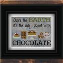 Pattern, Chocolate - Save The Earth by Puntini Puntini