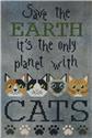 Pattern, Cats - Save The Earth by Puntini Puntini