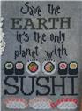 Pattern, Sushi - Save The Earth by Puntini Puntini