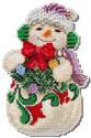 Kit, Snowman with Earmuffs by Mill Hill