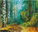 Pattern, Mini Spring Birches by Artecy Cross Stitch