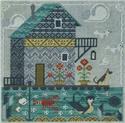 Pattern, Fabulous House Series 9 - Floating House by Cottage Garden Samplings