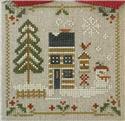 Pattern, Log Cabin Mrs. Snow - 7 by Little House Needleworks