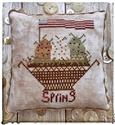 Pattern, Spring Flag by Lucy Beam