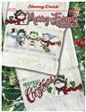 Pattern, Merry Friends Towels by Stoney Creek