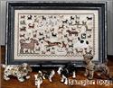 Pattern, Sampler Dogs by The Scarlett House
