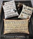 Pattern, Canine Quotes II by The Scarlett House