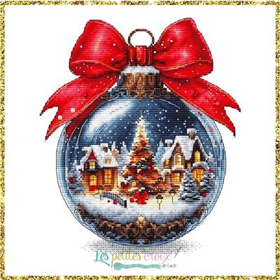 Cross Stitch Patterns, Christmas Ball 2024 by Les Petites Croix De Lucie