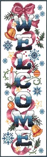 Cross Stitch Patterns, Winter Welcome by Imaginating