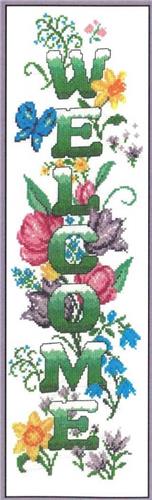 Cross Stitch Patterns, Spring Welcome by Imaginating