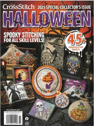 Cross Stitch Patterns, Just CrossStitch Halloween 2025 by Just CrossStitch