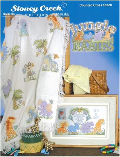 Cross Stitch Patterns, Jungle Babies by Stoney Creek