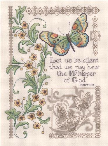 Cross Stitch Patterns, The Whisper of God by Imaginating