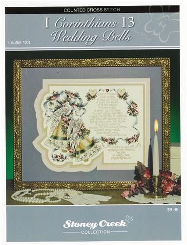 Cross Stitch Patterns, 1 Corinthians 13 - Wedding Bells by Stoney Creek