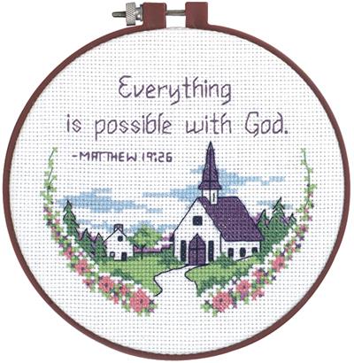 Cross Stitch Kits, Everything is Possible by Dimensions