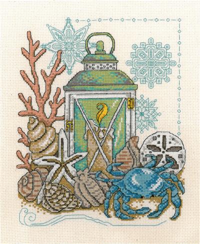 Cross Stitch Patterns, Seaside Light by Imaginating