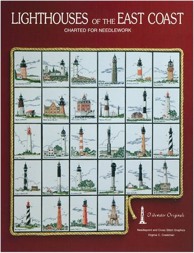 Cross Stitch Patterns, Lighthouses of the East Coast by Tidewater Originals