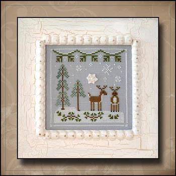 Thread Pack by Colour & Cotton for Hands on Design Oh Christmas Three Cross  Stitch Pattern - Anabella's