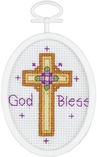 Cross Stitch Kits, Cross by Janlynn