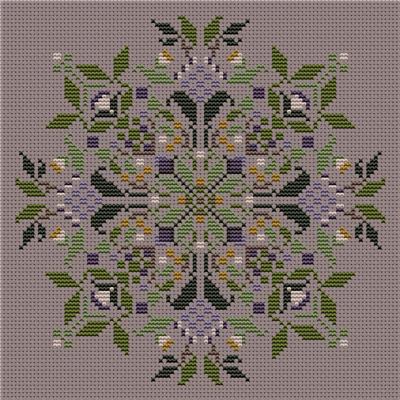 Cross Stitch Patterns, Freya (Bohemian Bouquet Collection) by CM Designs