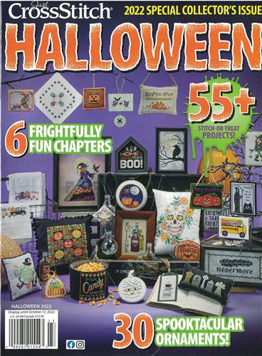 Cross Stitch Patterns, Just CrossStitch Halloween 2022 by Just CrossStitch