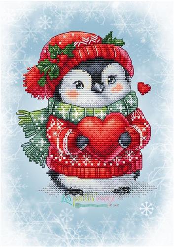 Embroidery Kit for Christmas Funny, Cartoon Cross Stitch Kits
