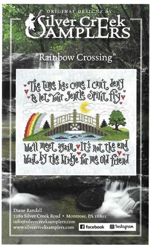 Cross Stitch Patterns, Rainbow Crossing by Silver Creek Samplers